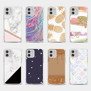 CASE FOR IPHONE 15 14 13 12 11 SE 8 SHOCKPROOF PHONE COVER STARS GOLD RAINBOW - Picture 1 of 34