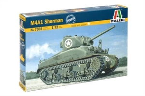 7003 Italeri 1:72, M4 Sherman, Standardpanzer WWII, Modellbausatz unbemalt,  - Bild 1 von 6