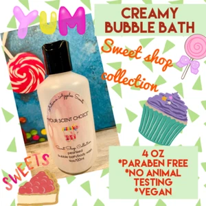 SWEET SHOP COLLECTION! - Yummy, delicious, 4 oz MILK BUBBLE BATH! - Picture 1 of 2