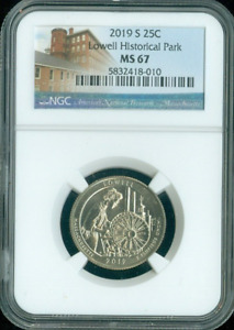 2019-S Lowell Quarter NGC MS67 - Auction