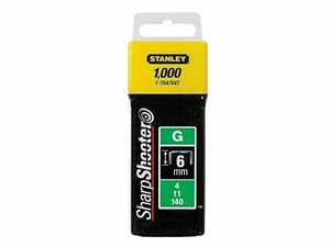 STANLEY Heavy Duty Staples (6mm,8mm,10mm,12mm,14mm)Type G 4,11,140 (1-TRA) Cheap - Picture 1 of 4