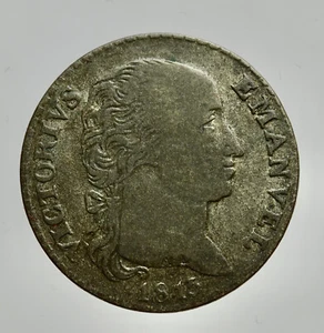 SAVOIA - VITTORIO EMANUELE I 1814-1821 -MI/ 2,6 SOLDI 1815 RARA - Picture 1 of 2