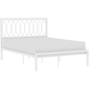 Hillsdale Furniture Naomi Metal Full Bed in White