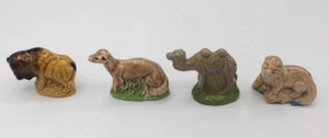 Wade Porcelain Set of 4 Miniature Animal Figurines - Picture 1 of 6