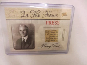 #53 2023 2018 Pieces Of The Past HENRY FORD In the News 7 Year Collection - Picture 1 of 3
