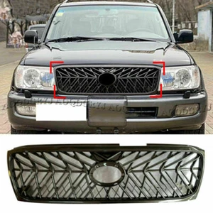 Glossy Gray Front Bumper grille replace For Land Cruiser LC100 03-05 To TRD Look - Bild 1 von 3