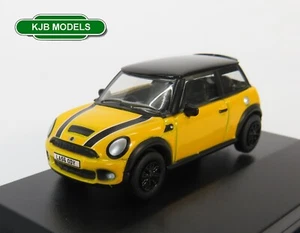 OO Gauge Oxford Diecast 1:76 76NMN008 New Mini Yellow Car - Picture 1 of 3