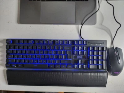 Open Box Black RedThunder K10 Wired Gaming Keyboard & Mouse Combo (LED Backlit) - Image 1 of 4