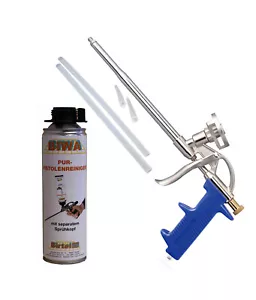 Set Schaumpistole Profi + 500ml PU Reiniger Schaumreiniger Pistolenschaum F4 - Bild 1 von 6