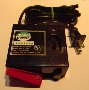 Model Power RL-1250 Hobby HO Railroad Train Locomotive Transformer Power Supply - Picture 1 of 12