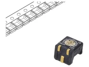 2X G43SAT1-B201 Potentiometer: für den Einbau 1-Drehung 200Ω 250mW SMD ±20% TOCO - Picture 1 of 1