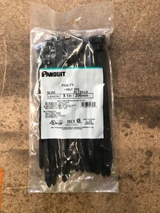 PANDUIT Cable Tie Nylon Light H/D Black L206mm W7.6mm PLT2H-L0 - Picture 1 of 1