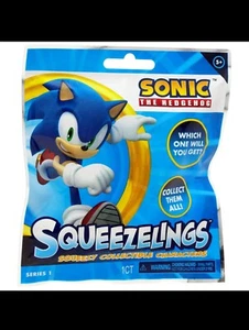 Sonic the Hedgehog Squeezelings Figur Blind Bag Eggman Amy Shadow Tails 1 Stück - Bild 1 von 2