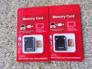 You get 2 - 8GB Micro SD Cards - Smart Card - Pro Plus - HSTF @b17 - Zdjęcie 1 z 7