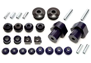 TA Technix Set boccole PU 28 pezzi VA + HA per VW Golf III + IV Cabriolet - Foto 1 di 1