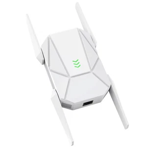 2025 AX1800 WiFi 6 Extender Signal Booster - Dual Band 2.4G/600Mbps & 5.8G/12... - Picture 1 of 6