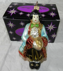 Lot #13 - Christopher Radko Cinderella Coachman w/ Slipper Ornament in box - Picture 1 of 4
