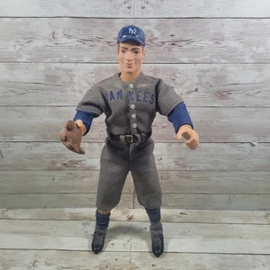 Vintage New York Yankees Lou Gehrig 12" Doll Figure #4 Jersey Hat And Glove - Picture 1 of 6