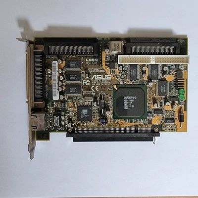 ASUS PCI Controller Karte SCSI Adaptec AIC-7890 – Gebraucht, ungetestet, Rarität - Bild 1 von 2
