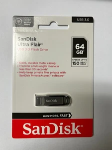 SanDisk 64gb - 3.0 USB - Flash Drive - NIB - Afbeelding 1 van 1