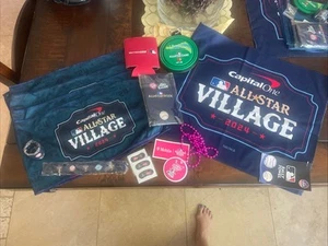 2024 MLB ALL STAR FAN FEST SWAG LOT #1 ALL STAR VILLAGE HOME RUN DERBY - Picture 1 of 11