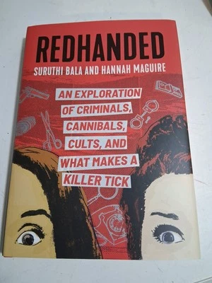 REDHANDED. Suruthi Bala and Hannah Maguire, AUTHENTIC SIGNATURE. - Image 1 of 4