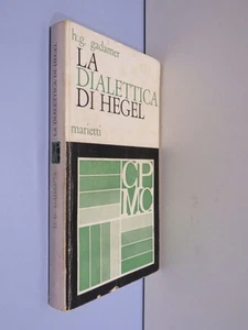LA DIALETTICA DI HEGEL pensiero moderno e contemporaneo 7 Hans Georg Gadamer da - Imagen 1 de 1