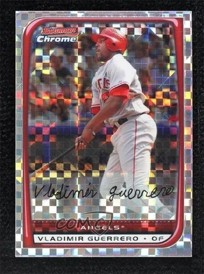 2008 Bowman Chrome X-Fractor 193/250 Владимир Герреро No15 HOF - Изображение 1 из 3