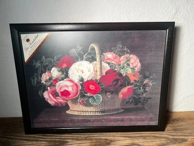 Knietablett, Laptray, Laptop- oder Tablettkissen, Tablett "Rosenkorb" - Bild 1 von 4