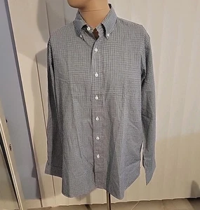 Ralph Lauren kariertes kariertes Hemd Herren Gr. Large blau grün Knopfleiste 16 16,5 - Bild 1 von 14