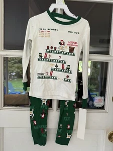 Carter's Unisex Kids Christmas Holiday 2pc Pajamas Video Game Santa Yeti 4 - Picture 1 of 7