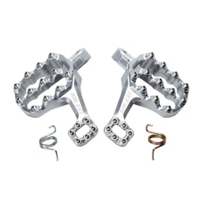 Fastway Air Ext Motorcycle Foot Pegs Kit Clear For Honda CRF450R 2019-2022 - Picture 1 of 3