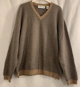 Vintage Orvis Sporting Tradition 100% Cashmere Sweater L - Picture 1 of 4