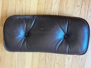 Authentic Eames Lounge Chair Headrest Cushion: Top Back, Brown - Picture 1 of 4