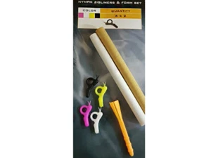 PB Products Nymph/Snail Zigliners and Foam Set Zig-Systems For Carp Fishing - Picture 1 of 9