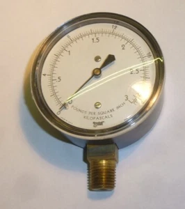 Einbau Anzeige Instrument Messgerät Druck , Kilopascals - Bild 1 von 3