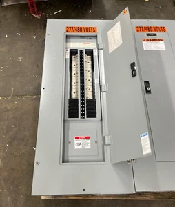 CH PRL2A Panelboard 225A 277/480V 4W 3PH Indoor Encl MLO P593 - Picture 1 of 8