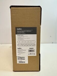 Belkin F1DN104C-3 Advanced Secure DVI-I KVM Switch 4-Port Plus PP3.0
