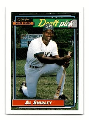 Al Shirley RC Rookie 1992 O-Pee-Chee #306 New York Mets NM-MINT - Image 1 of 2