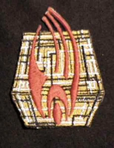 Star Trek Borg Würfel Logo 2,75" Patch - Lincoln Ent - USA Versand (STPAL-032) - Bild 1 von 1