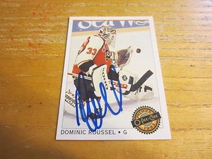 Dominic Roussel Autographed Signed 1992-93 OPC Premier #51 Card NHL Flyers - Picture 1 of 3