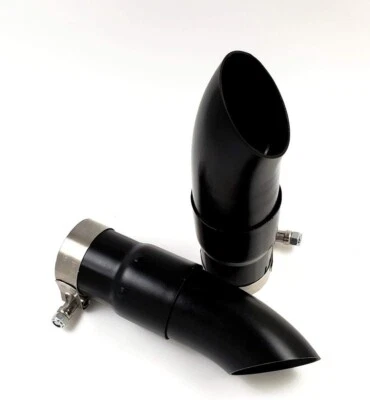 2008 - 2022 KAWASAKI NINJA  ZX-14 DUAL MOTORCYCLE SHORT Moto Gp EXHAUST MUFFLER - Image 1 of 4