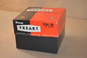 DIXON PRANG PRESSED CHALK CRAYONS 36 STICKS VTG #2236 - Picture 1 of 6