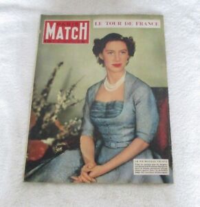 PARIS MATCH N°225 JUILLET 1953 ROYAUME UNI PRINCESSE MARGARET - TOUR DE FRANCE