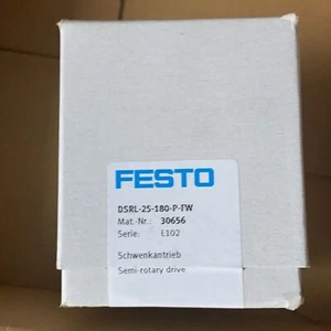 New FESTO 30656 DSRL-25-180-P-FW Pendulum Cylinder Fastd Shipping - Picture 1 of 4