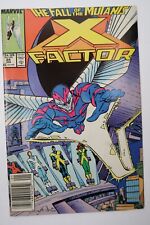 X-Factor #24 1st Full Angel as Archangel Newsstand Marvel Comics 1988 F/VF