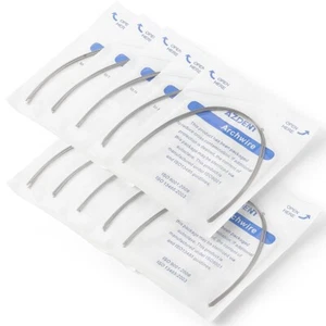 Dental Orthodontic Niti/Stainless Steel Arch Wires Round Archwire Expanded Form - Picture 1 of 43