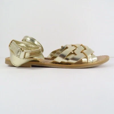 Sandalias Crazy8 doradas talla 10 (niño pequeño) Foto 1 de 4