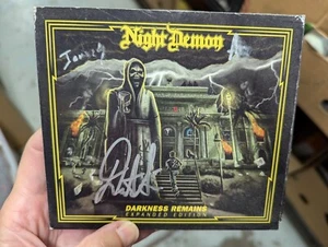 SIGNED 2-CD Night Demon Darkness Remains DOUBLE ..never played NO BOOKLET - Bild 1 von 3