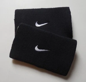 Nike Premier Doublewide Armbänder Tennis 2020 schwarz/weiß 1 Paar - Bild 1 von 3